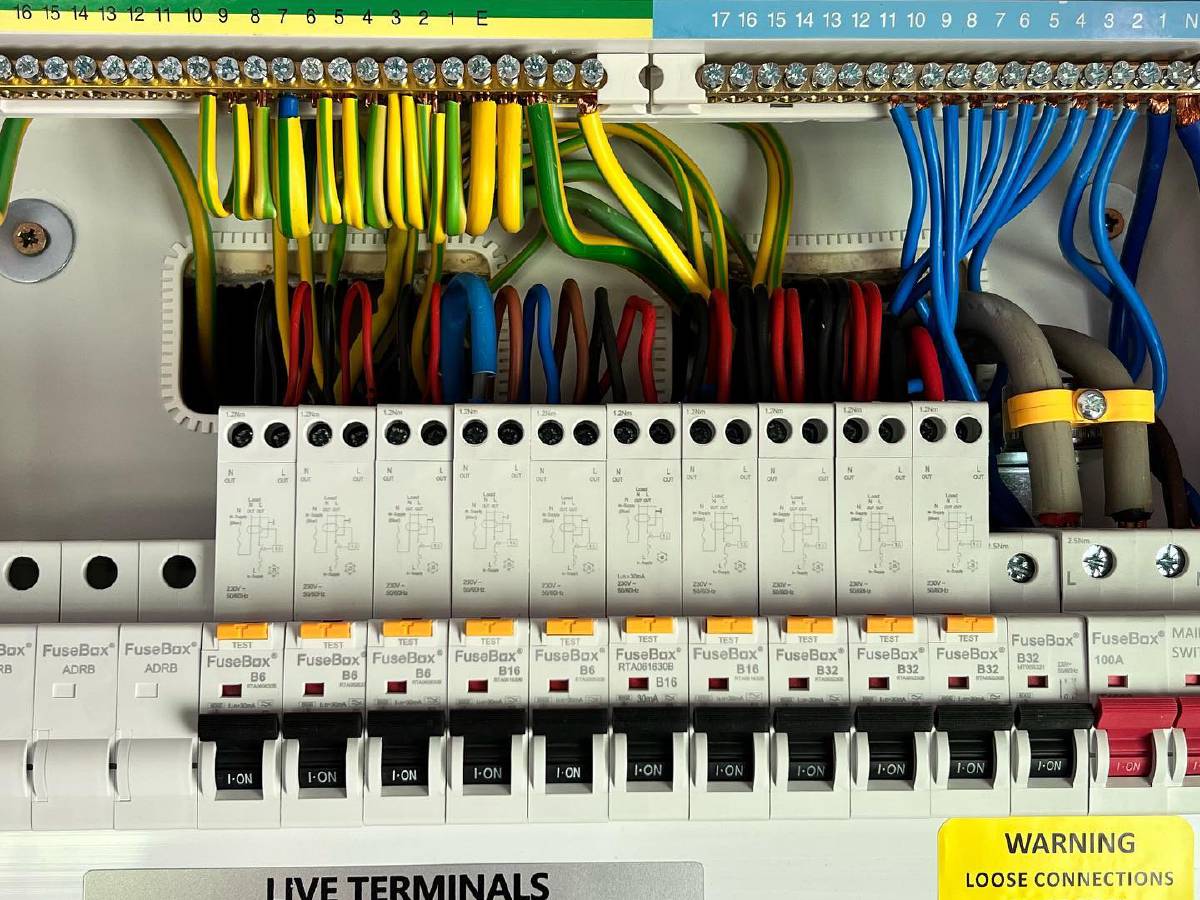 Electrician in the Highlands. Electrician in the Highlands.
